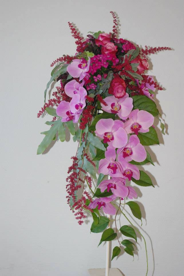 bruidsboeket Orchidee